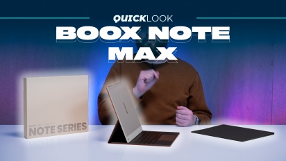 Boox Note Max (Quick Look) - Geniş D&uuml;ş&uuml;nce İ&ccedil;in