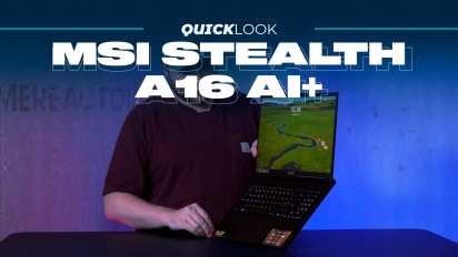 MSI Stealth A16 AI+ (Quick Look) - Süper İnce, Çarpıcı Derecede Şık