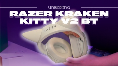 Razer Kraken Kitty V2 BT - kutudan çıkarma