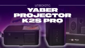 Yaber Projector K2s Pro - kutudan çıkarma