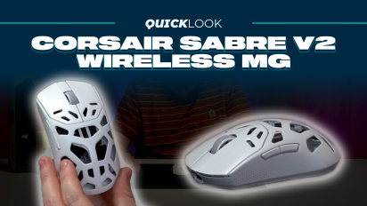 Corsair Sabre v2 Pro Wireless MG (Quick Look) - Hassasiyet G&uuml;&ccedil;le Buluşur