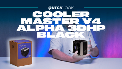 Cooler Master V4 Alpha 3DHP Black (Quick Look) - Gelişmiş Soğutma