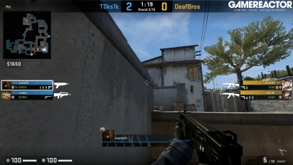 CSGO: Gamereactor 2v2 Şubat turnuvası - DeafBros vs T0ks1k cehennemde