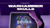 Warhammer Skulls 10. Yıl D&ouml;n&uuml;m&uuml; Basın Kiti Kutusunun A&ccedil;ılması